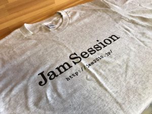江南市 ホームページ制作 WordPress 株式会社ジャムセッション 10周年記念 Tシャツ